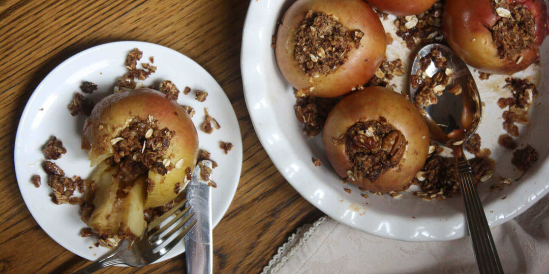 Riding Fuel - Simple Cinnamon Spice Baked Apples