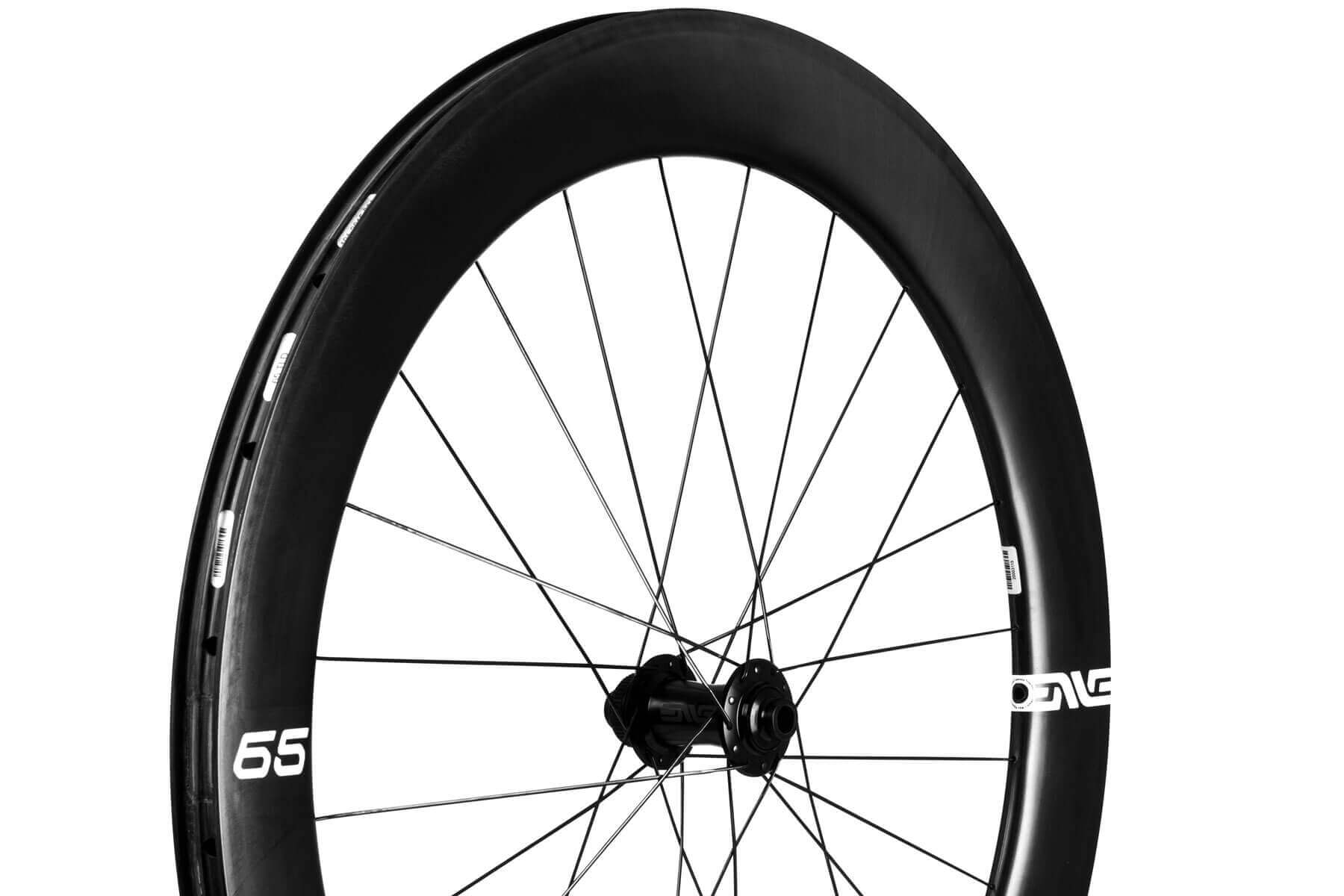 定番SALE超軽量☆Enve 45＆65 Disc Road TU チューブラー前後セット：ディスクロードホイール 27インチ、700C